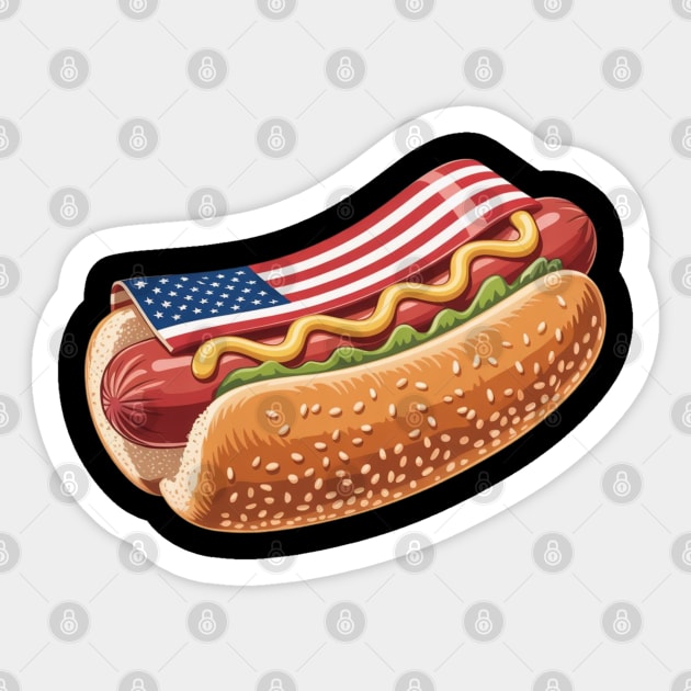 july-4th Sticker by Creatifly Graphic Tees